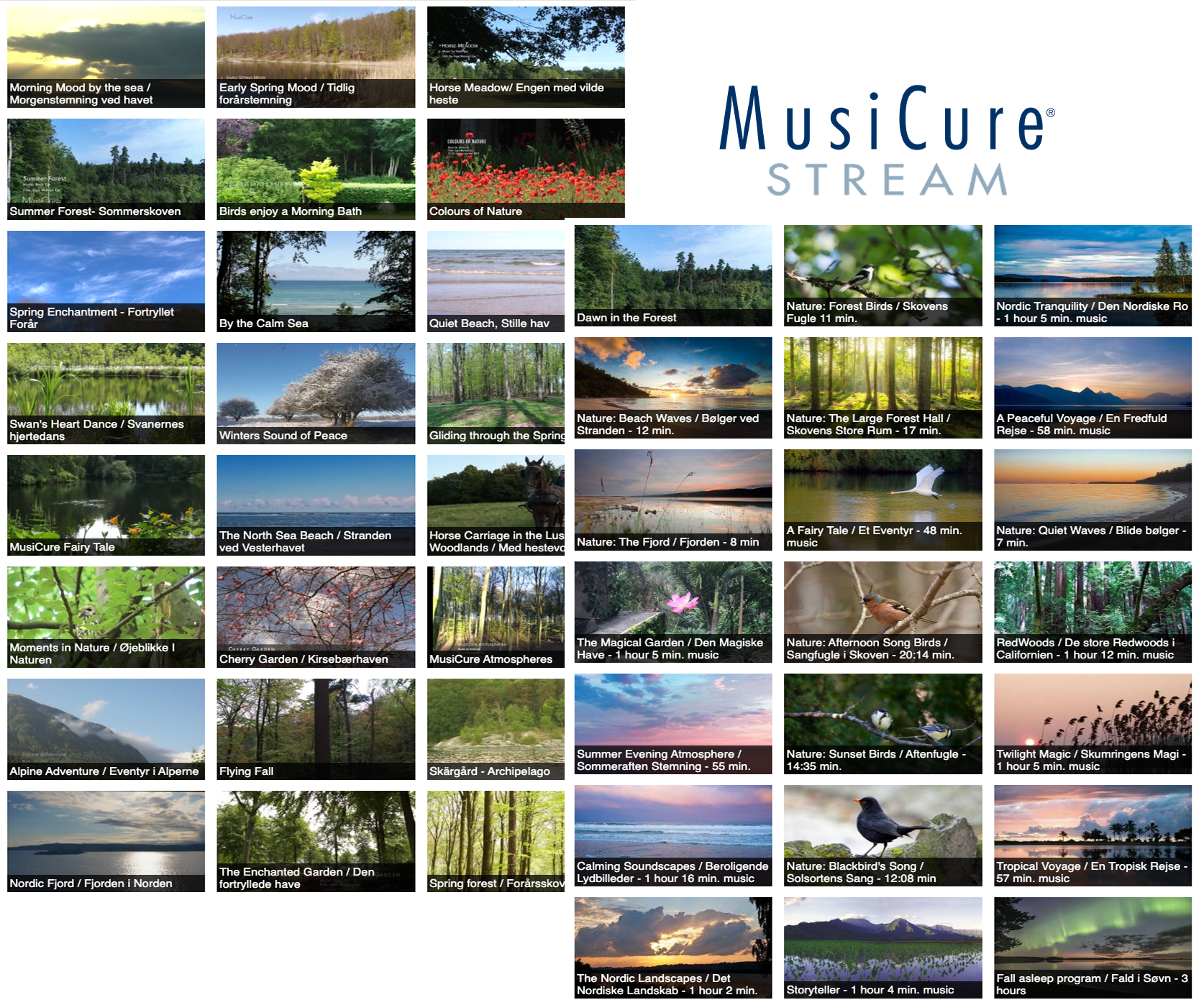 Musicure content